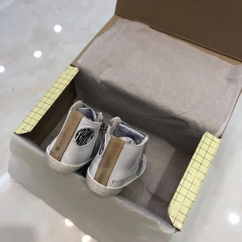 Golden Goose∕GGDB Kids Francy Sneaker Antique style White 7