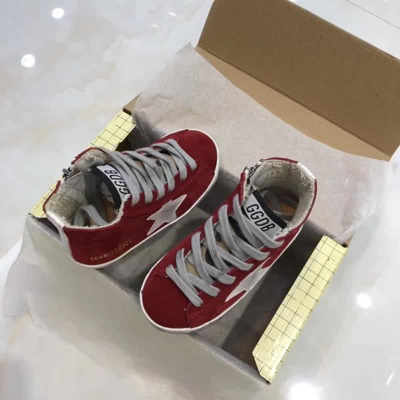 Golden Goose∕GGDB Kids Francy Sneaker Antique style Red 4
