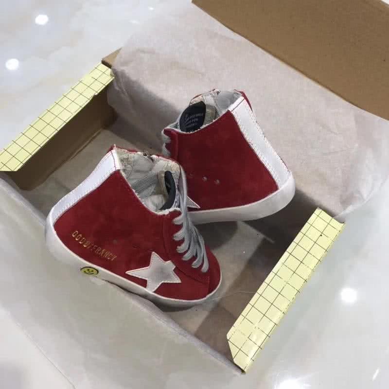 Golden Goose∕GGDB Kids Francy Sneaker Antique style Red 7