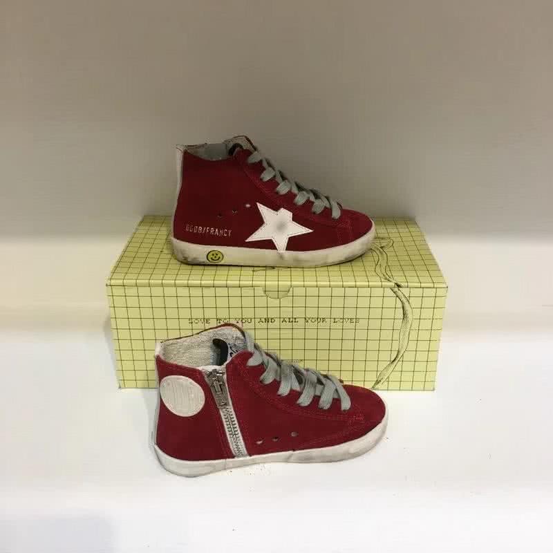 Golden Goose∕GGDB Kids Francy Sneaker Antique style Red 10