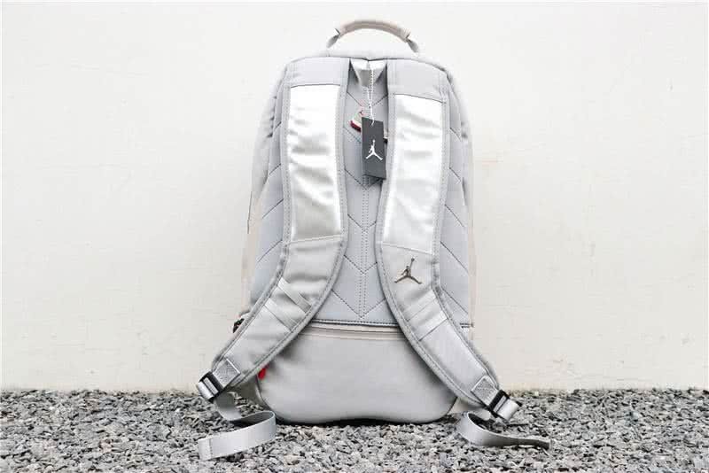 Air Jordan 11 Backpack Silver And White 2