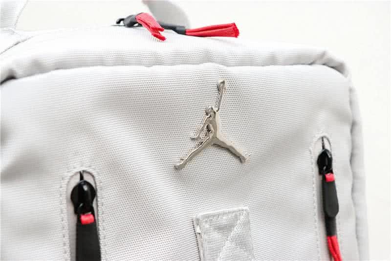 Air Jordan 11 Backpack Silver And White 6