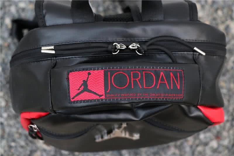Air Jordan 12 Schoolbag Red And Black Backpack 5