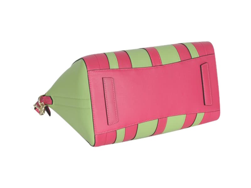 Givenchy Large Antigona Bag Bi-Color Hot Pink Green 4