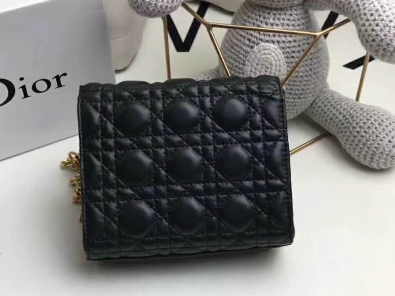 Dior Dioraddict Mini Lambskin Bag Black 2