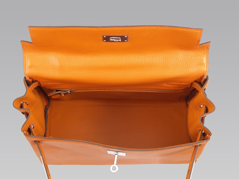 Hermes Kelly 32cm Togo Leather Orange 11