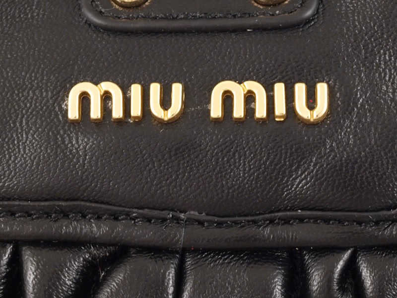 Miu Miu Small Coffer Bag Black 8