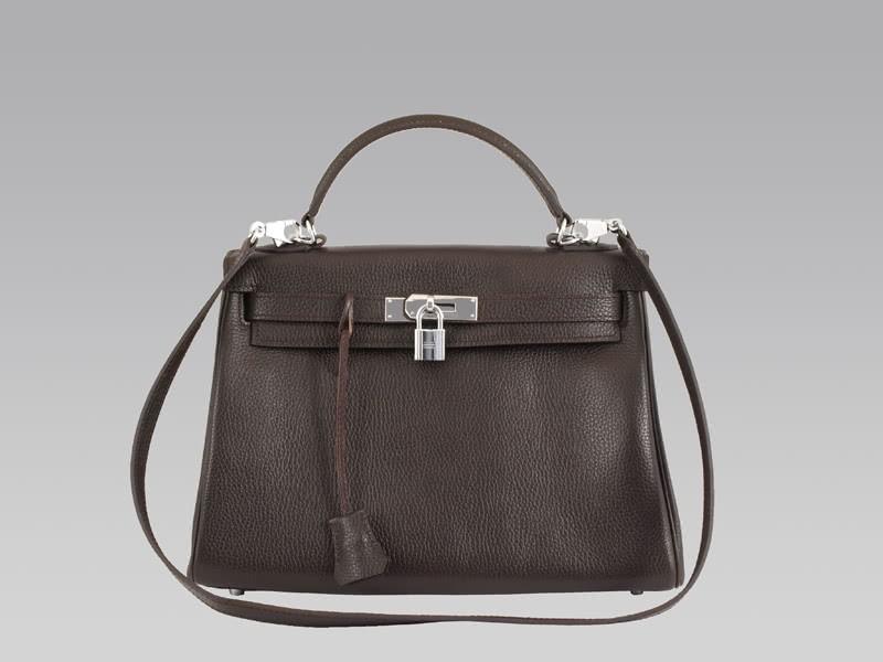 Hermes Kelly 32cm Togo Leather Chocolate 1