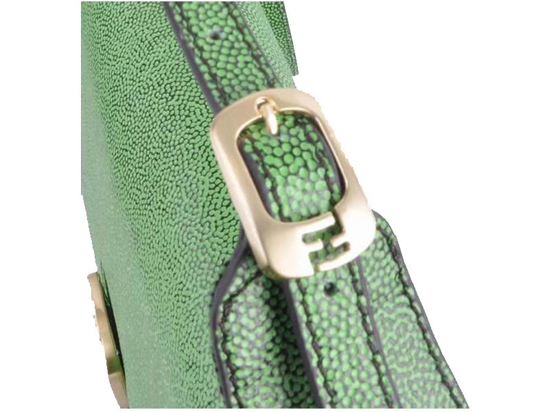 Fendi Chameleon Shoulder Bag Green 7