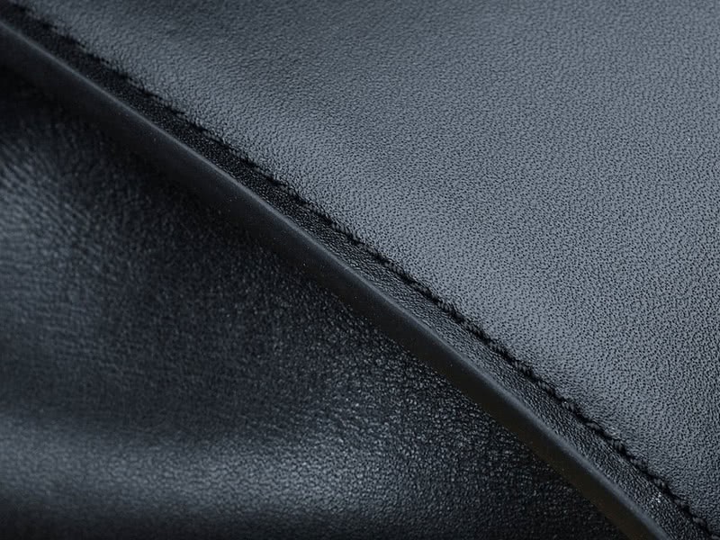 Celine Tie Nano Top Handle Bag Leather Black 2 18