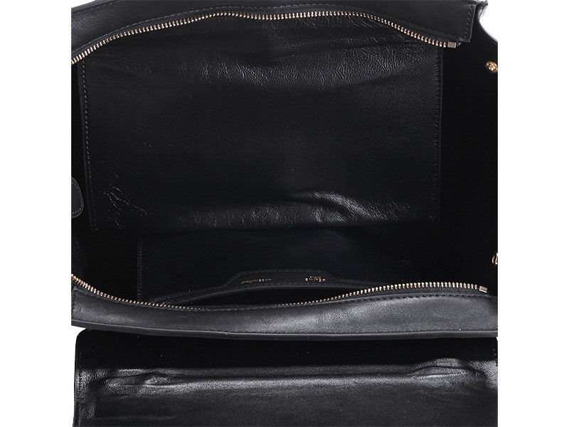 Celine Trapeze Shoulder Bag Calfskin Black 6