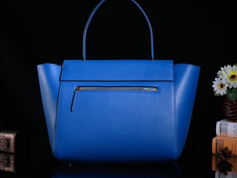 Celine Mini Belt Bag Smooth Calfskin Blue 2