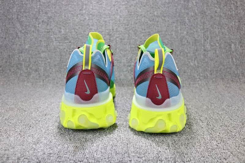 Air Max Undercover x Nike Upcoming React Element 87 Blue Green Shoes Men Women 3