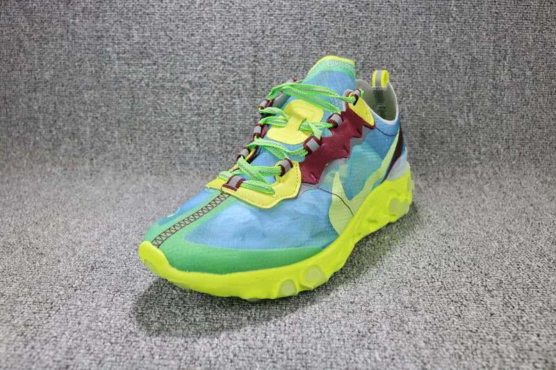 Air Max Undercover x Nike Upcoming React Element 87 Blue Green Shoes Men Women 5