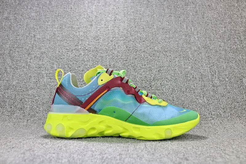 Air Max Undercover x Nike Upcoming React Element 87 Blue Green Shoes Men Women 6