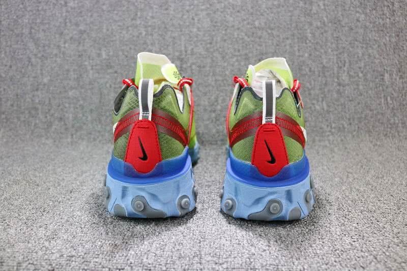 Air Max Undercover x Nike Upcoming React Element 87 Blue Green Shoes Men Women 7
