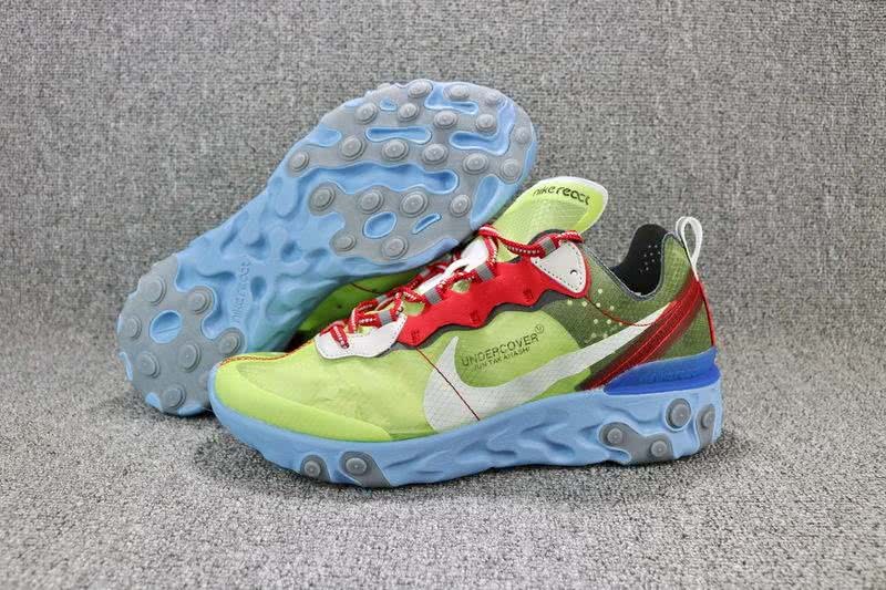 Air Max Undercover x Nike Upcoming React Element 87 Blue Green Shoes Men Women 1