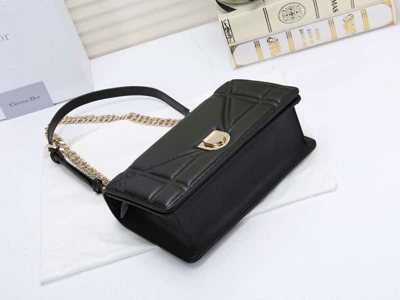 Dior Diorama Lambskin Bag Black d0528 3