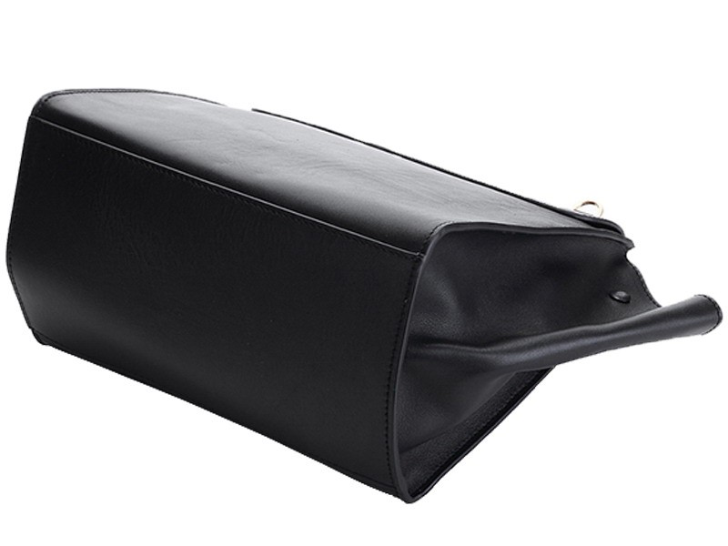 Celine Trapeze Shoulder Bag Calfskin Black 4