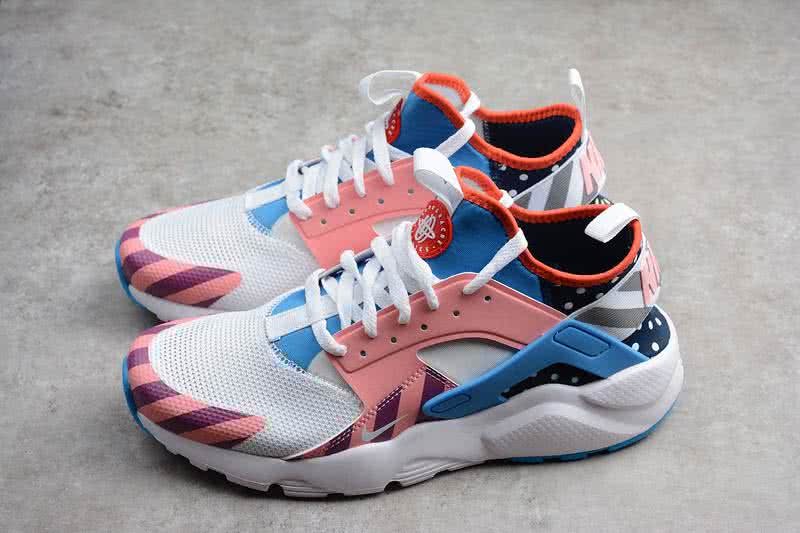 Nike Air Huarache Run Ultra Men Women White Blue Pink Shoes 1
