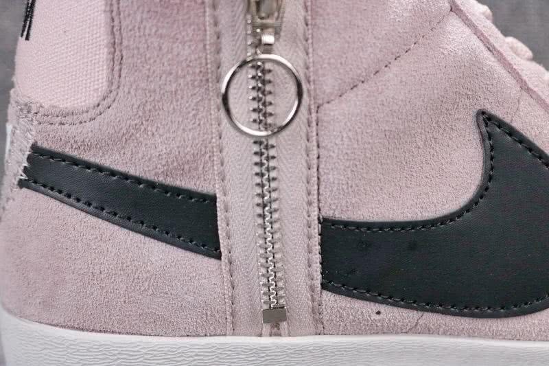 Nike WMNS Blazer Mid Sneakers Zipper Pink White Women 3