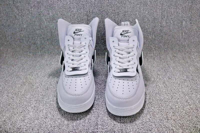 PSNY x Nike Air Force1 High Shoes White Men 4