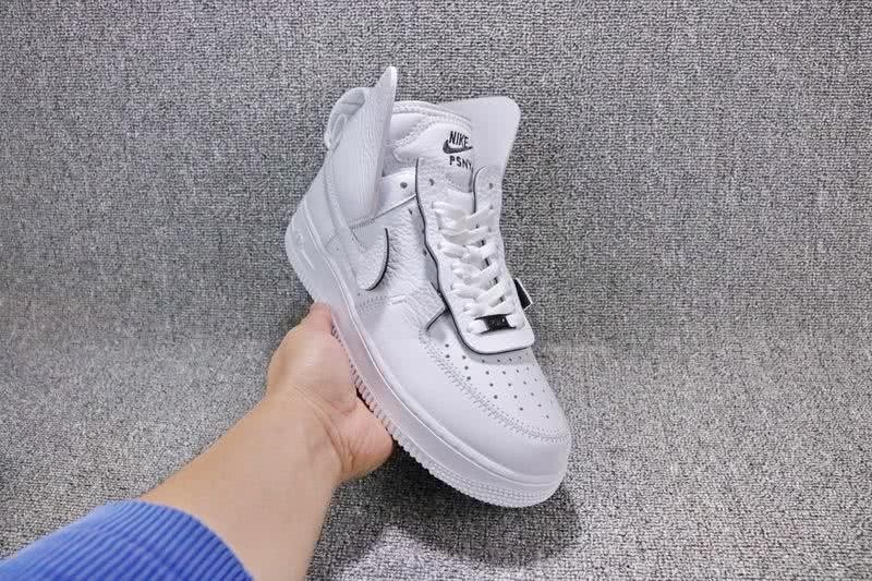 PSNY x Nike Air Force1 High Shoes White Men 6