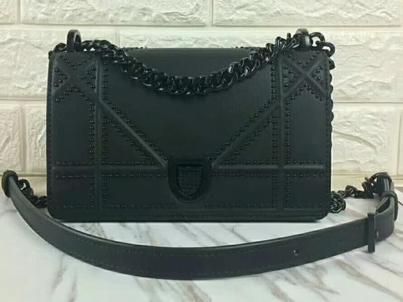 Dior Small Diorama Ultra Black Bag d0421 2
