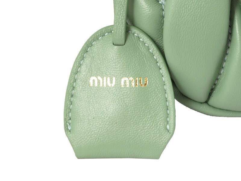 Miu Miu Small Coffer Bag Green 6