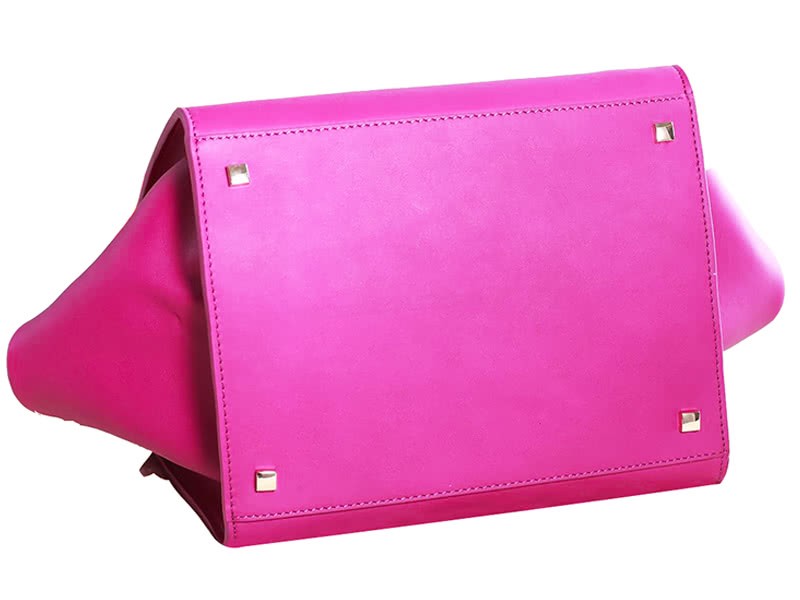 Celine Tie Bag Original Leather Hot Pink 5