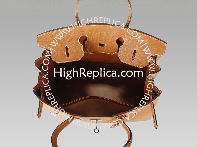 Hermes Birkin 35cm Togo Leather Brown Gold 11