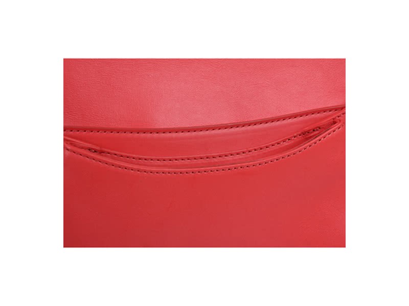 Givenchy Antigona Envelope Clutch Grained Leather Red 3
