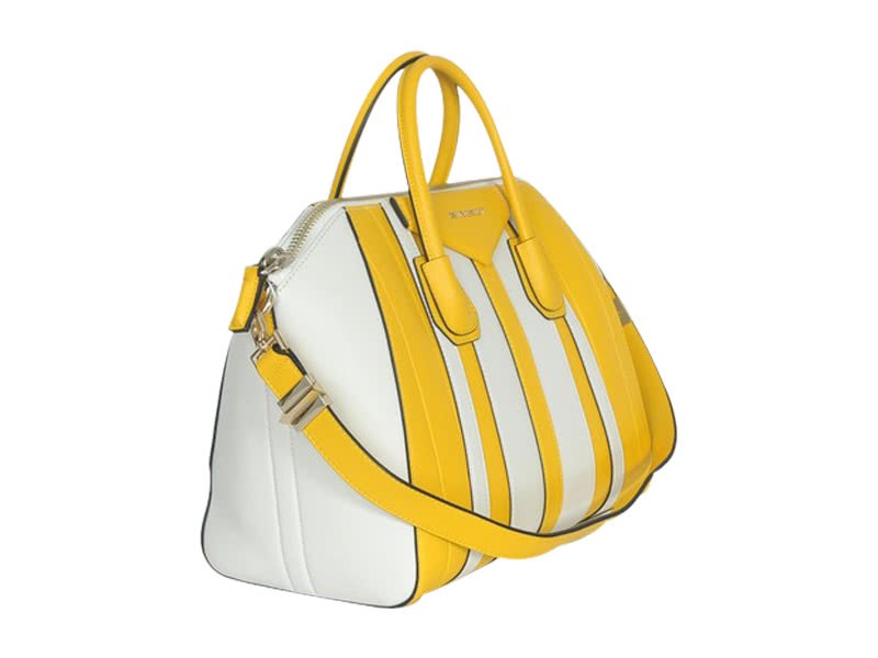 Givenchy Large Antigona Bag Bi-Color Yellow White 2