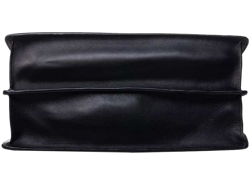 Celine Calf Leather Shoulder Bag Black 5
