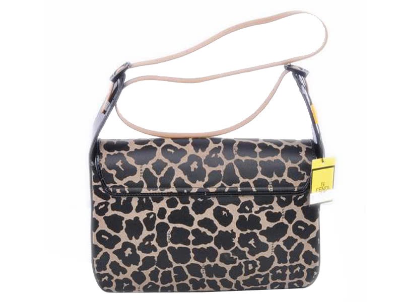 Fendi Chameleon Leopard Shoulder Bag 3