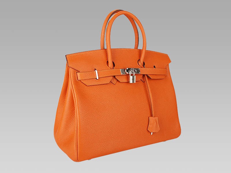 Hermes Birkin 35cm Togo Leather Orange 2