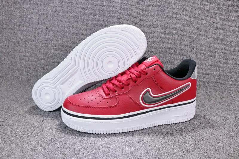 Air Force 1 Shoes Red Men 1