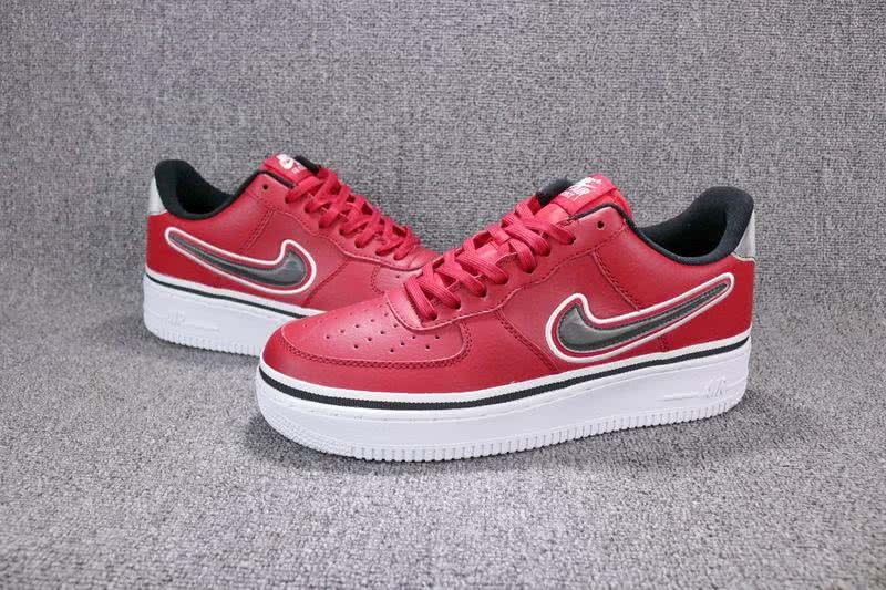 Air Force 1 Shoes Red Men 2