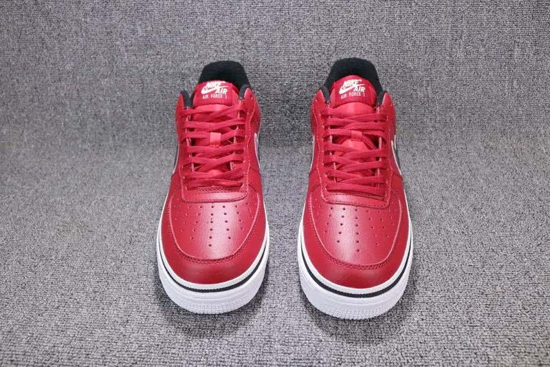 Air Force 1 Shoes Red Men 4