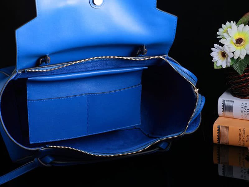 Celine Mini Belt Bag Smooth Calfskin Blue 16