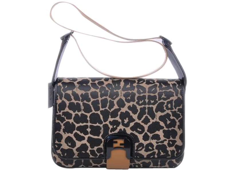 Fendi Chameleon Leopard Shoulder Bag 1