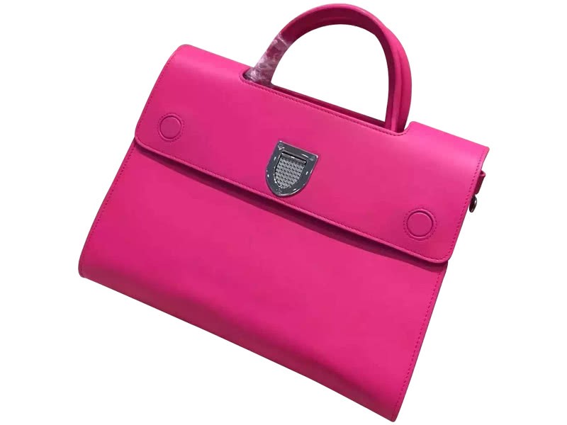 Dior Diorever Bag Noisette Prestige Calfskin Hot Pink 2