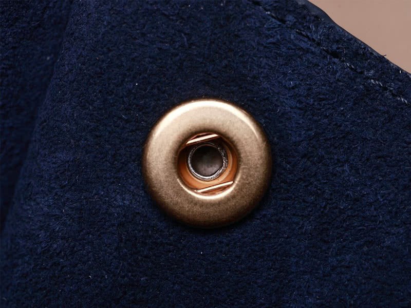 Celine Tie Nano Top Handle Bag Leather Blue Python 19