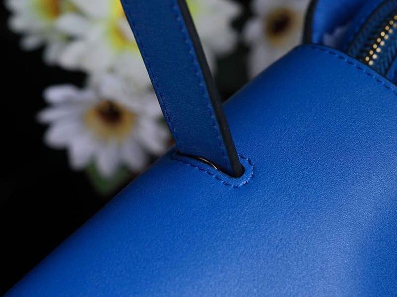 Celine Mini Belt Bag Smooth Calfskin Blue 8