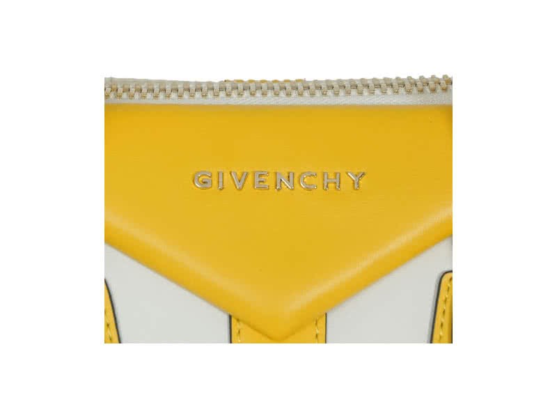 Givenchy Large Antigona Bag Bi-Color Yellow White 5