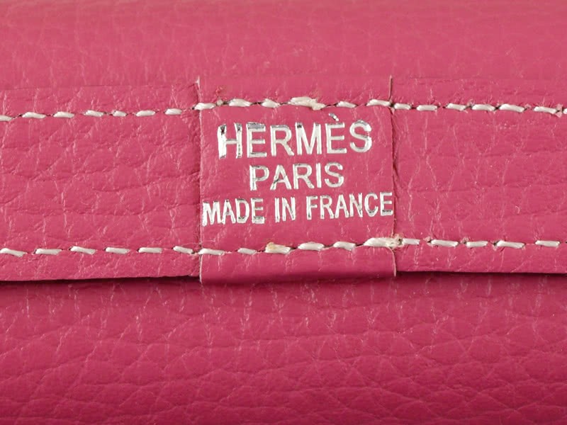Hermes Constance 23 Single Shoulder Bag Togo Leather Pink 7