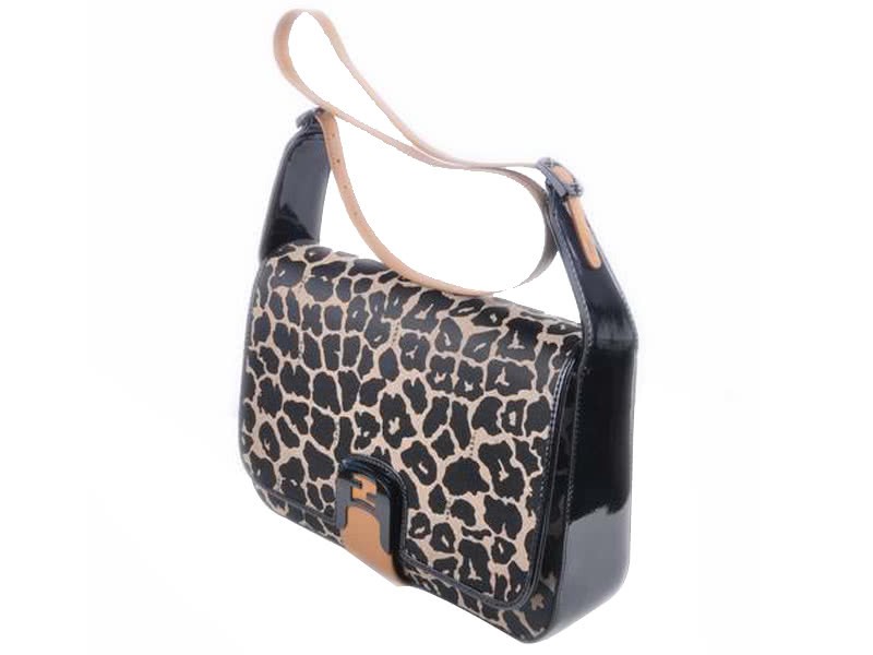 Fendi Chameleon Leopard Shoulder Bag 2