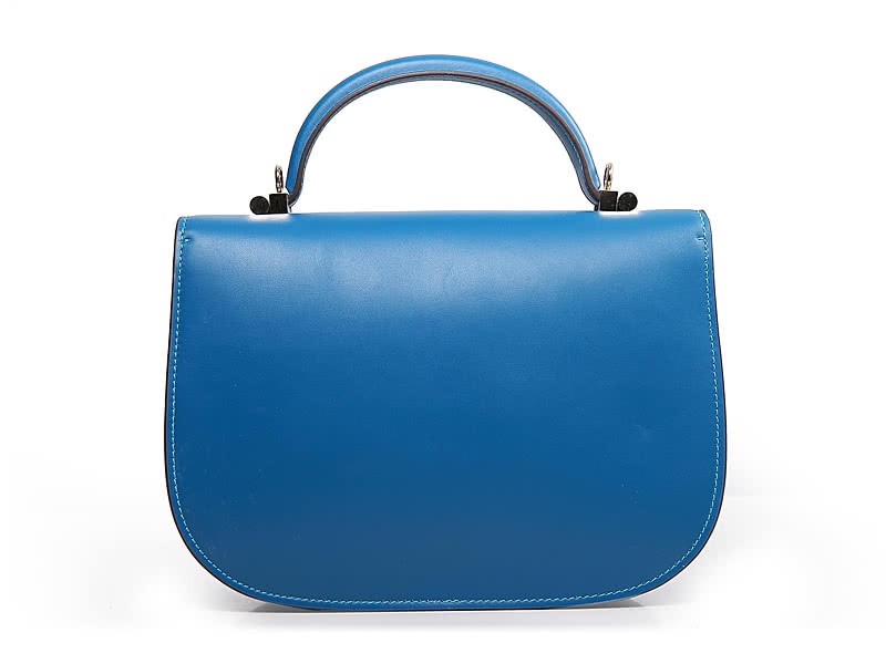 Hermes Stirrup Shoulder Bag Sky-Blue 4