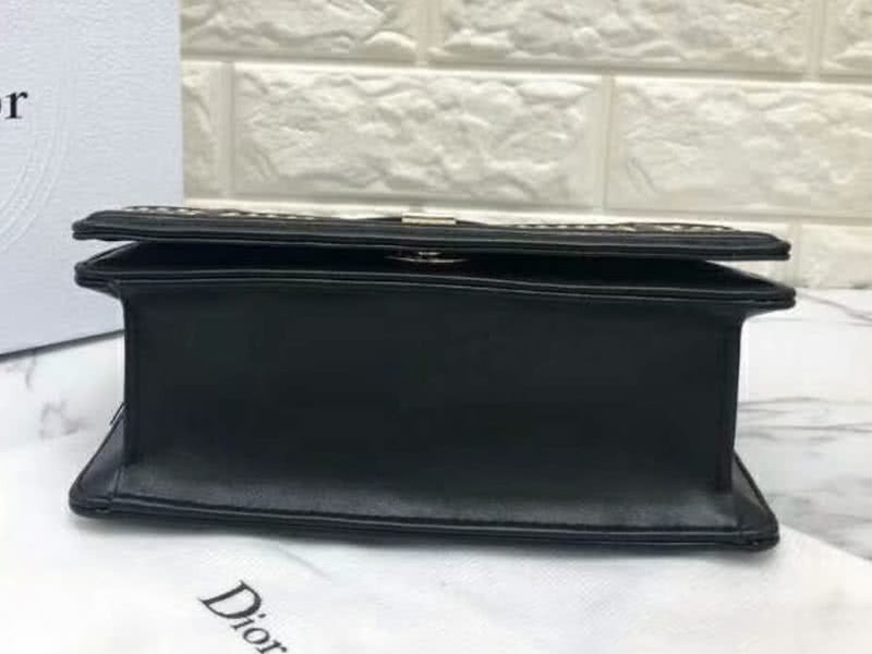 Dior Small Diorama Calfskin Bag Black d0421-1 7