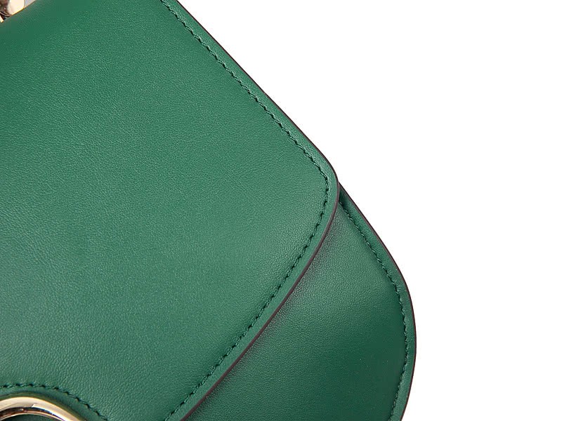 Hermes Stirrup Shoulder Bag Green 7